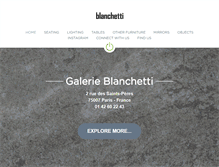 Tablet Screenshot of blanchetti.com
